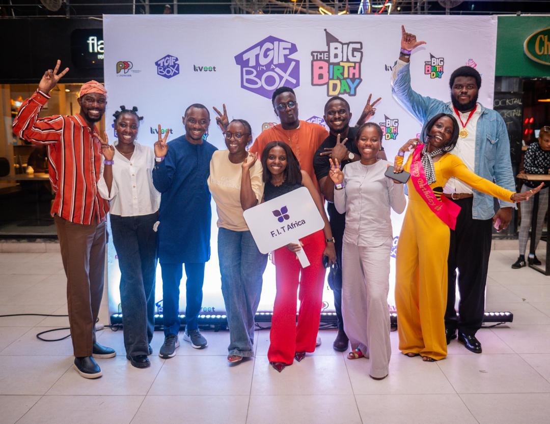 F.I.T Africa team celebrating together at an event