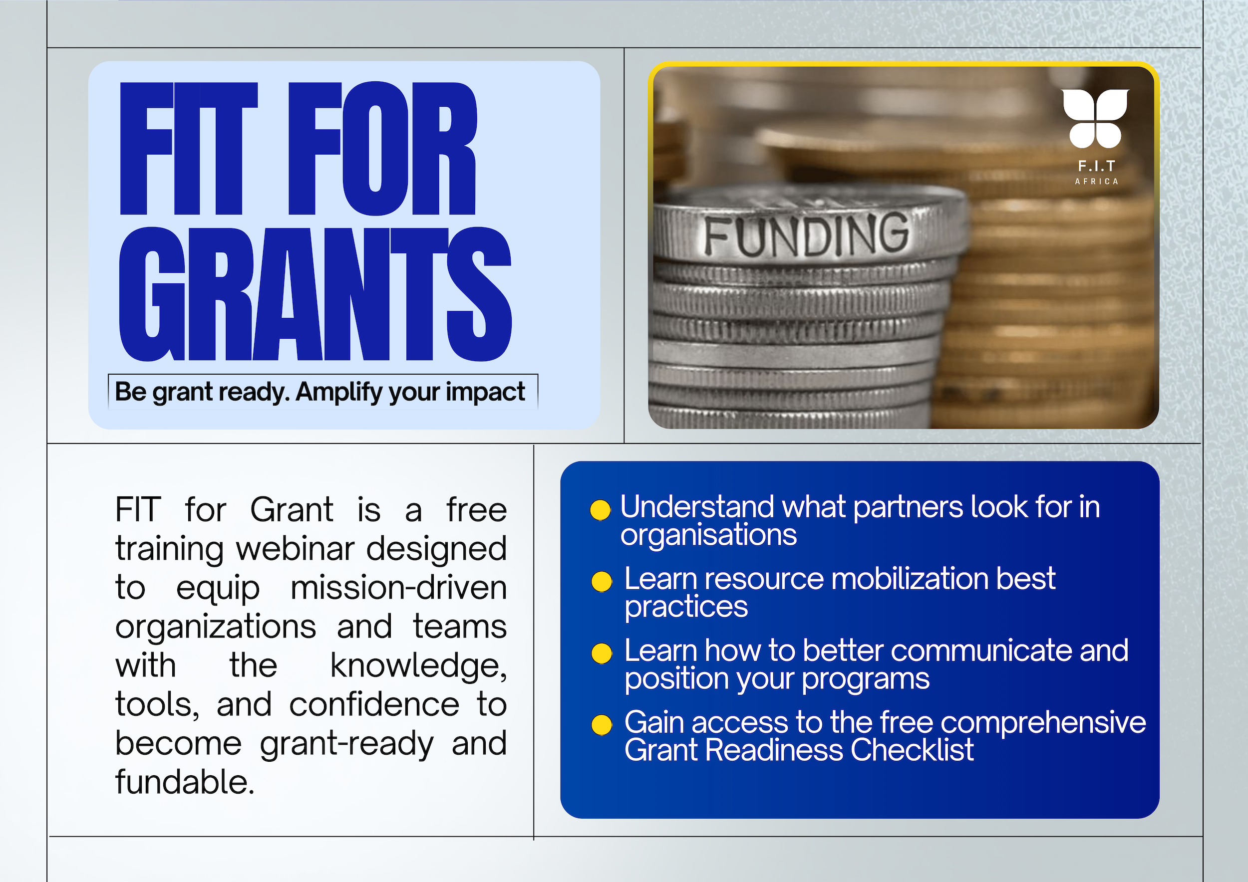 FIT for Grants Webinar